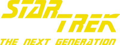 Star Trek The Next Generation logo for NES